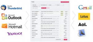Use email apps for sending and receiving